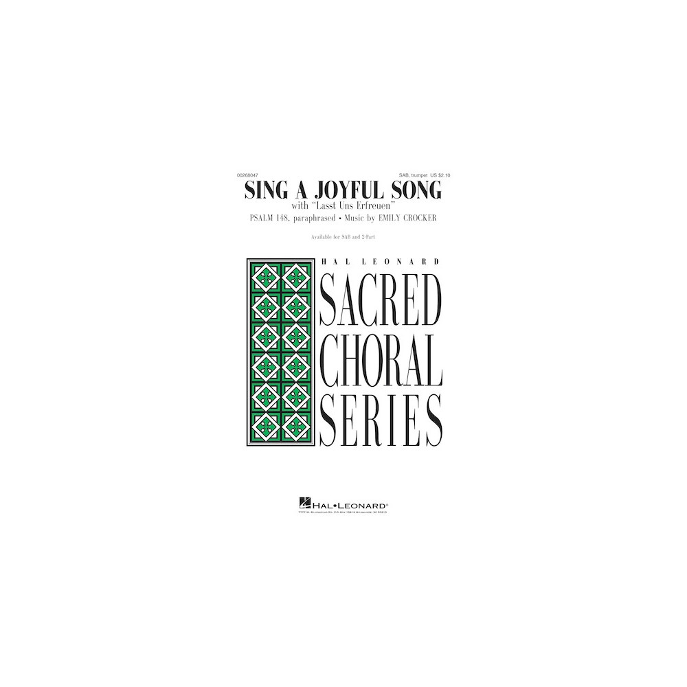 Sing A Joyful Song