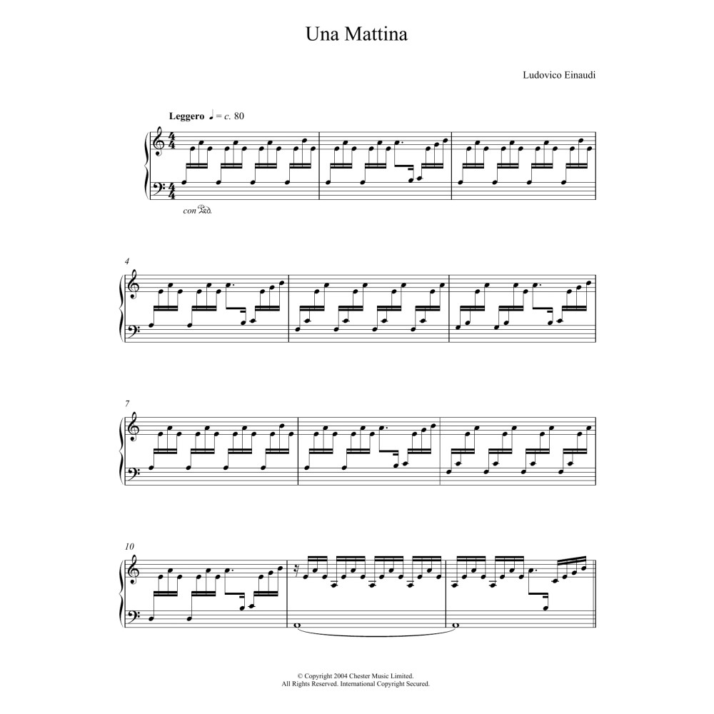 Una Mattina