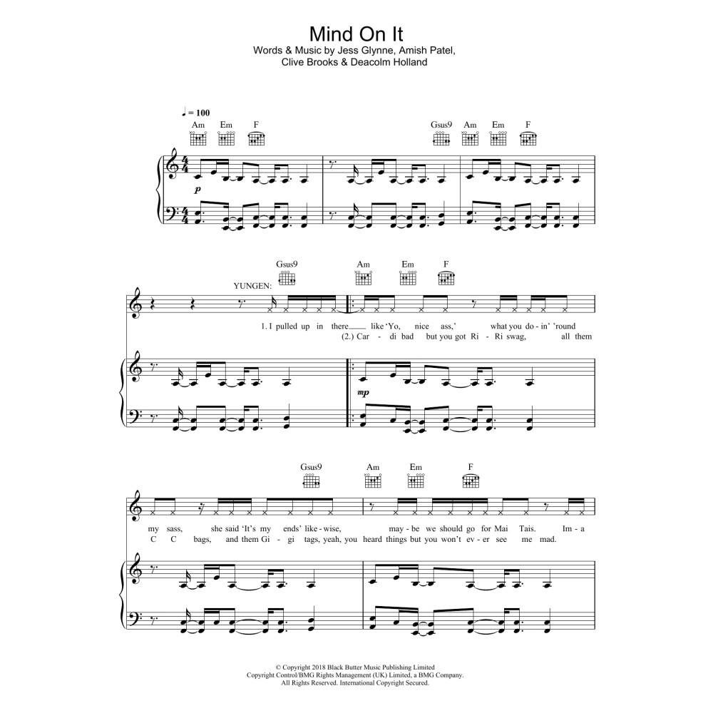 Mind On It (featuring Jess Glynne)
