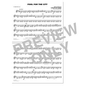 Fool For The City - Eb Baritone Sax