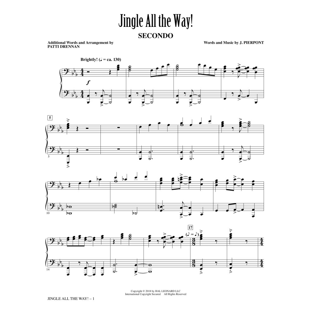 Jingle All The Way! (arr. Patti Drennan)