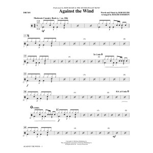 Against the Wind - Drums