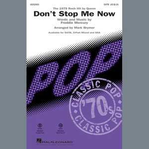 Don't Stop Me Now (arr. Mark Brymer) - Baritone Sax