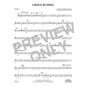 Green Bushes - Timpani