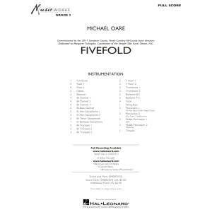 Fivefold - Conductor Score (Full Score)