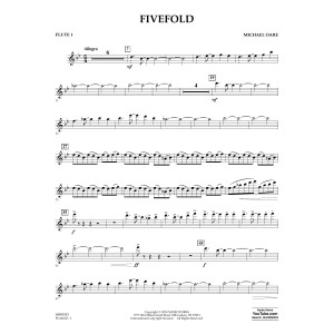 Fivefold - Flute 1