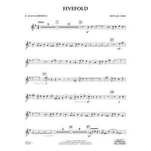 Fivefold - Eb Alto Saxophone 1
