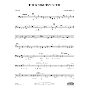 The Knights' Creed - Bassoon