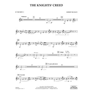The Knights' Creed - Bb Trumpet 2