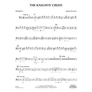 The Knights' Creed - Trombone 2