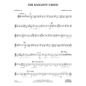 The Knights' Creed - Baritone T.C.