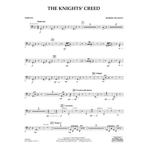 The Knights' Creed - Timpani