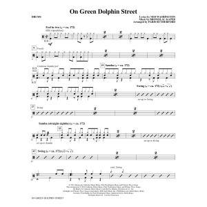 On Green Dolphin Street - Drums