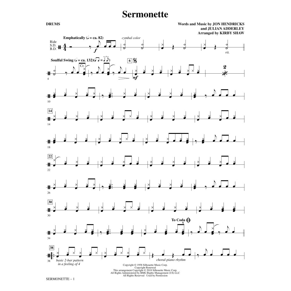Sermonette - Drums