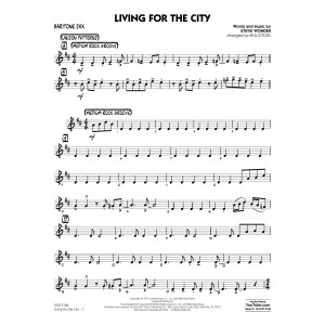Living for the City - Baritone Sax