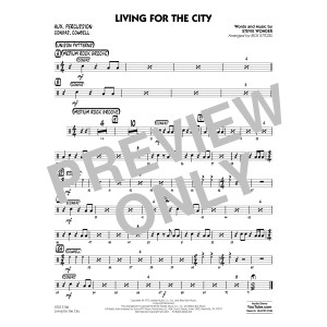 Living for the City - Aux Percussion