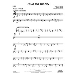 Living for the City - F Horn