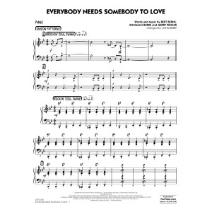 Everybody Needs Somebody to Love - Piano