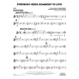 Everybody Needs Somebody to Love - Flute