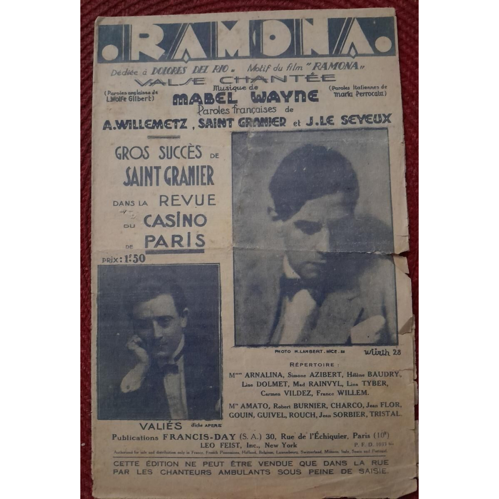 Ramona +Mary Lou + quand je te vois