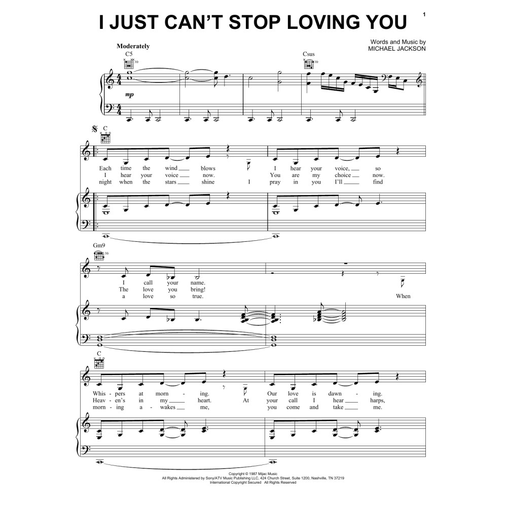 I Just Can't Stop Loving You