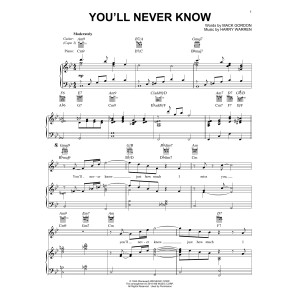 You'll Never Know