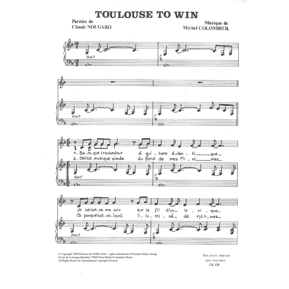 Toulouse To Win