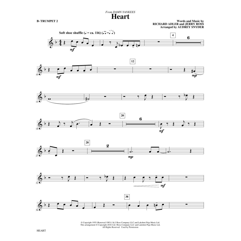Heart - Bb Trumpet 2