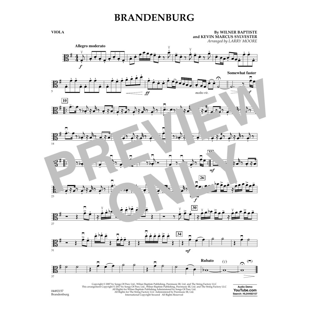 Brandenburg - Viola