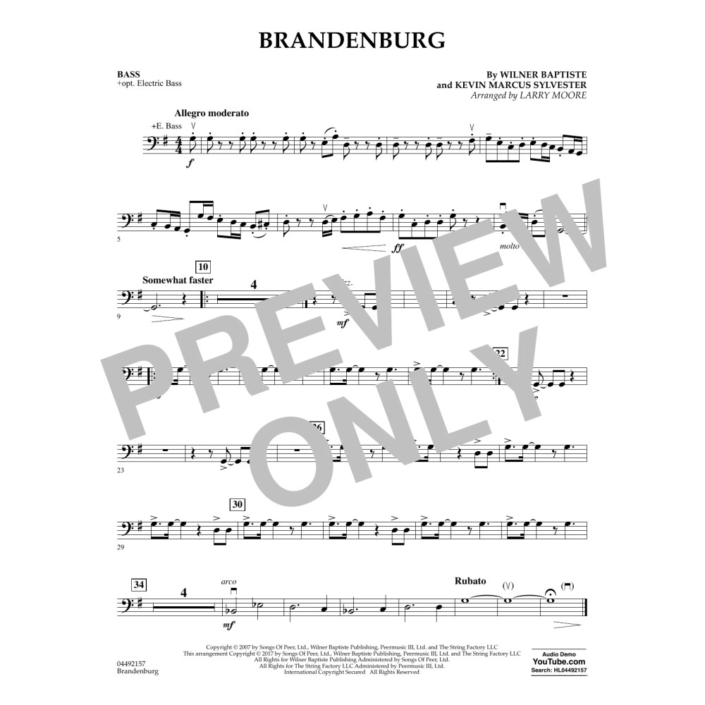Brandenburg - Bass
