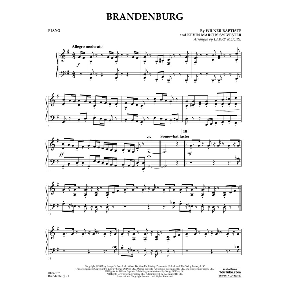 Brandenburg - Piano