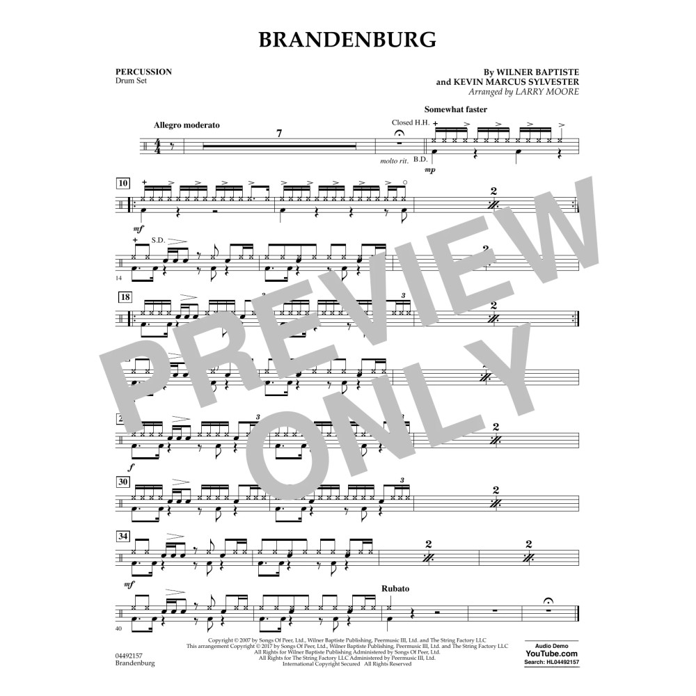 Brandenburg - Percussion