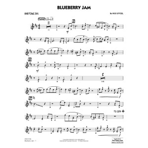 Blueberry Jam - Baritone Sax