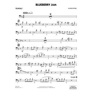Blueberry Jam - Trombone 1