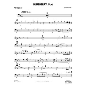 Blueberry Jam - Trombone 2