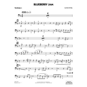 Blueberry Jam - Trombone 4