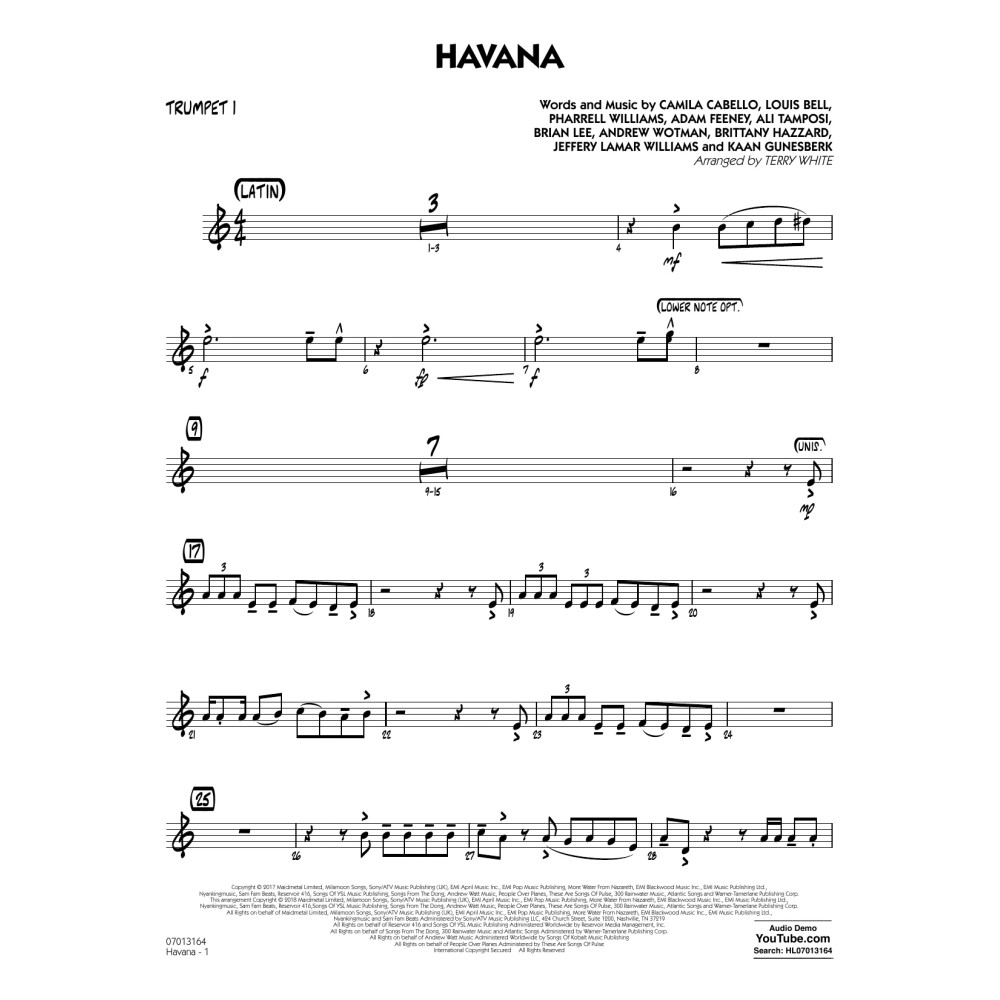 Havana - Trumpet 1