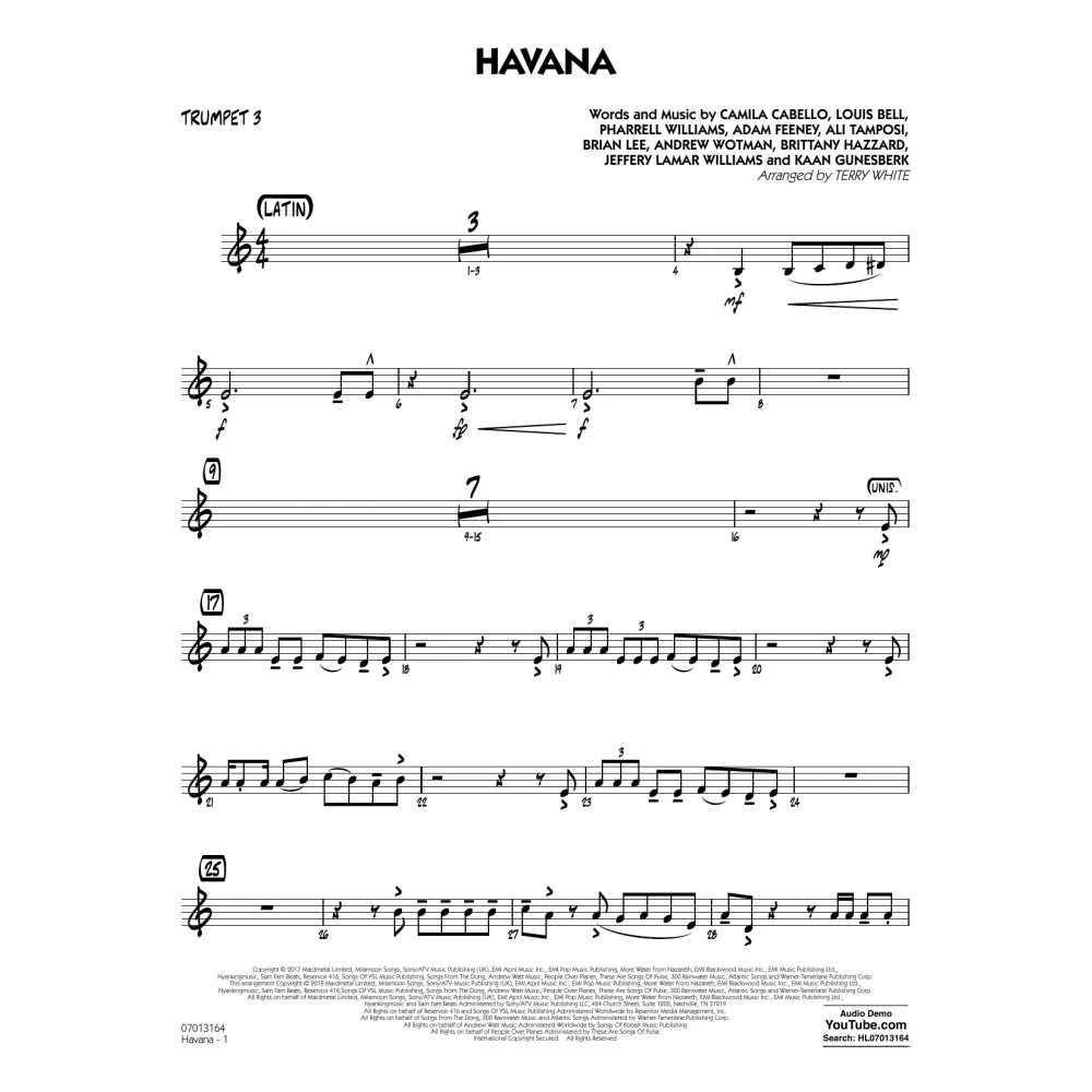 Havana - Trumpet 3