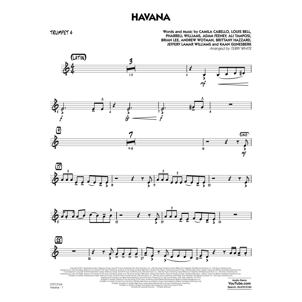 Havana - Trumpet 4