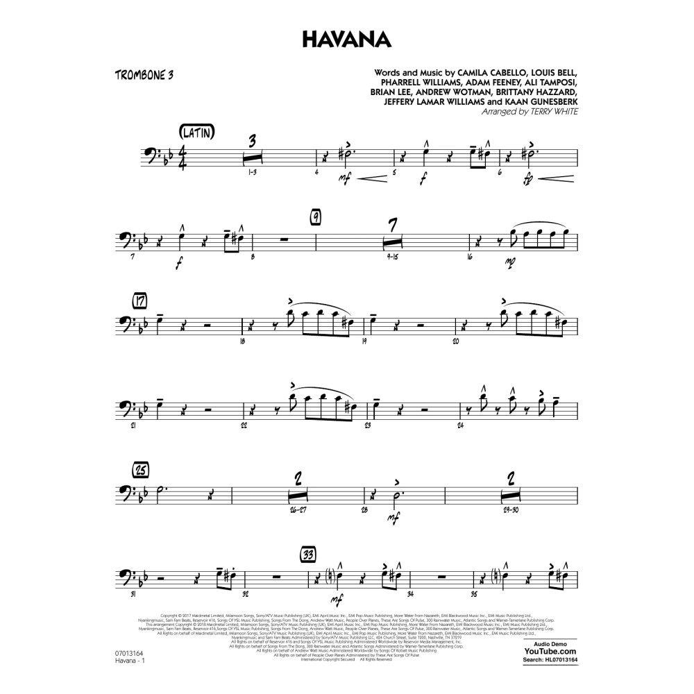 Havana - Trombone 3