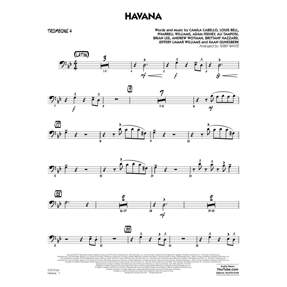 Havana - Trombone 4