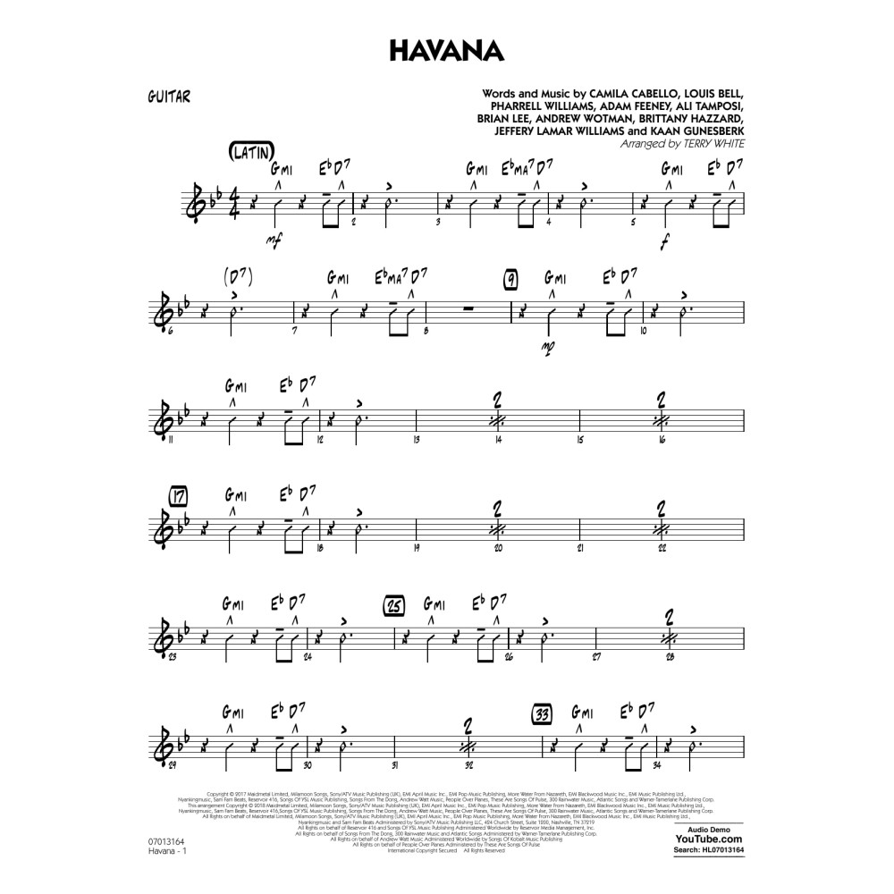 Havana - Guitar