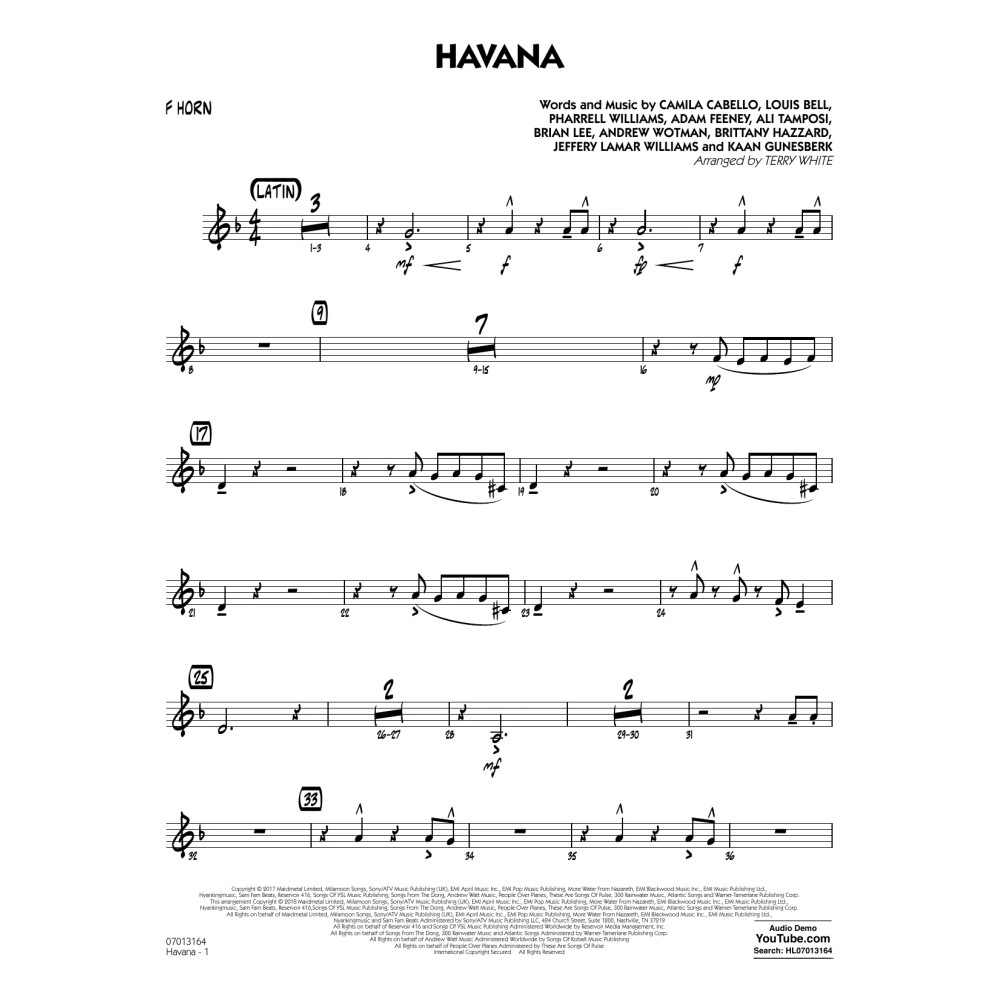 Havana - F Horn