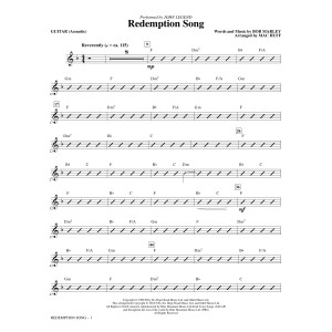 Redemption Song - Guitar