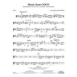 Music from Coco - Viola
