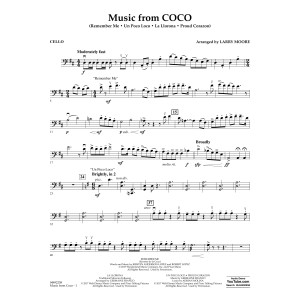 Music from Coco - Cello
