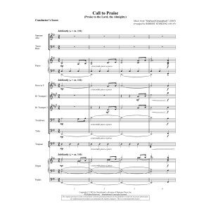 Call To Praise (Praise To The Lord, The Almighty) - Score