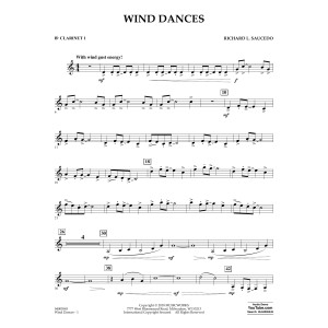 Wind Dances - Bb Clarinet 1
