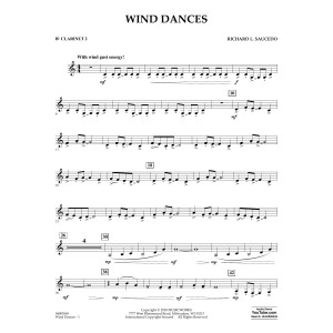 Wind Dances - Bb Clarinet 2