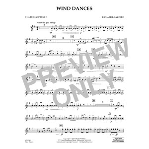 Wind Dances - Eb Alto Saxophone 2